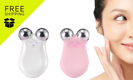 FREE SHIPPING: Microcurrent Facial Lifting and Toning Device x1 - White