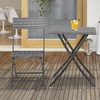 Image 4: Outsunny Rattan-Effect Bistro Set