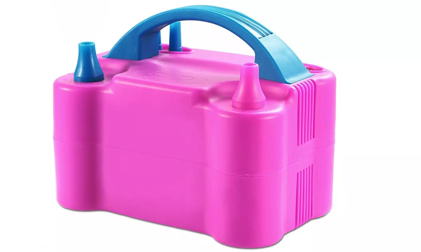 PUMP 600W Dual Nozzle Electric Balloon Pump Air Blower Balloon Inflator