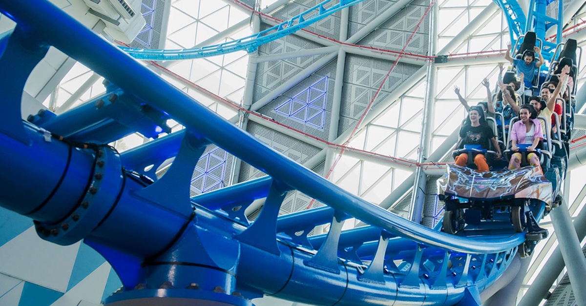 Feel The Thrill Of Worlds Fastest Vertical Launch Rollercoaster! Feel The Thrill Of Worlds Fastest Vertical Launch Rollercoaster!