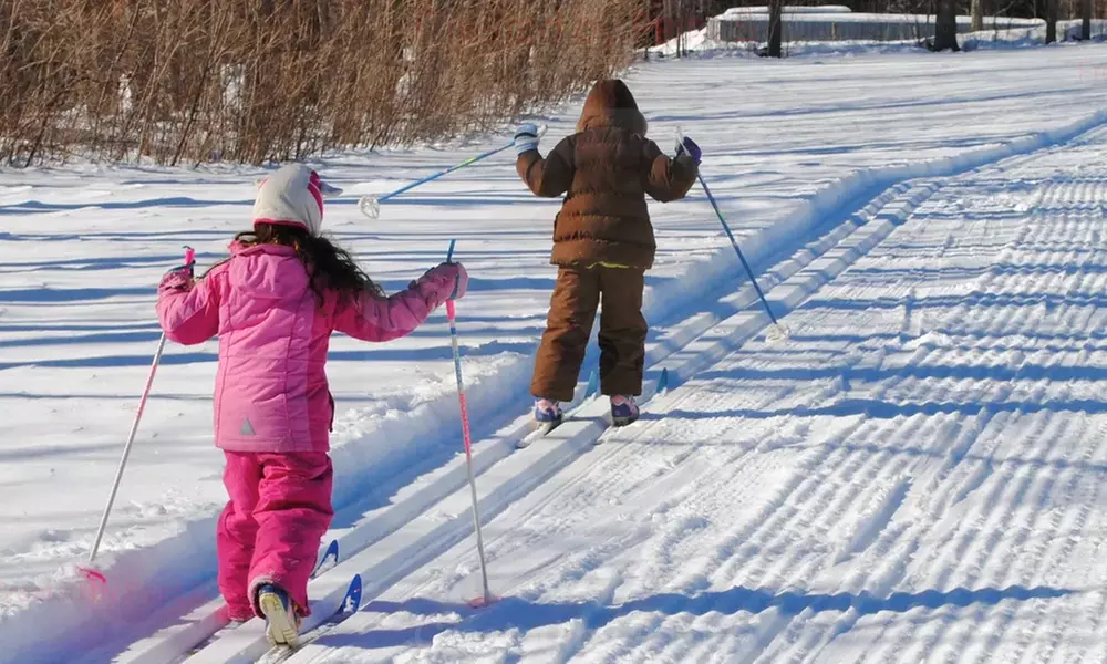 Adult & Youth Trail Ski Pass + Equipment Rental for 1, 2, or 4