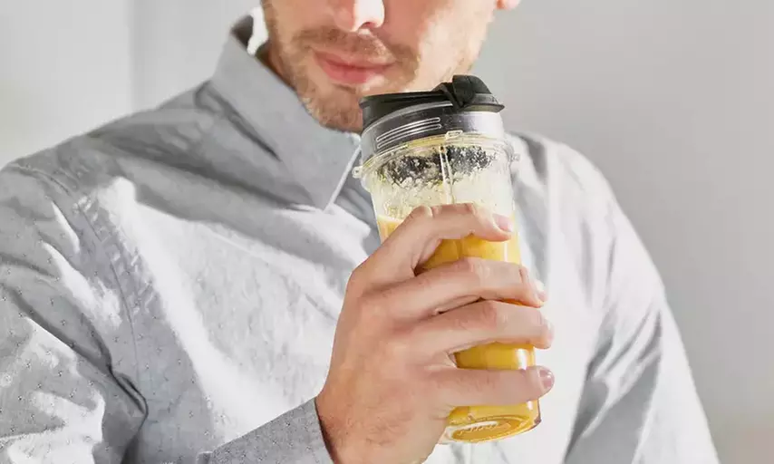 Ninja 700WSlim Blender & Smoothie Maker with Ice Crushing Blades & 2x Travel Cups