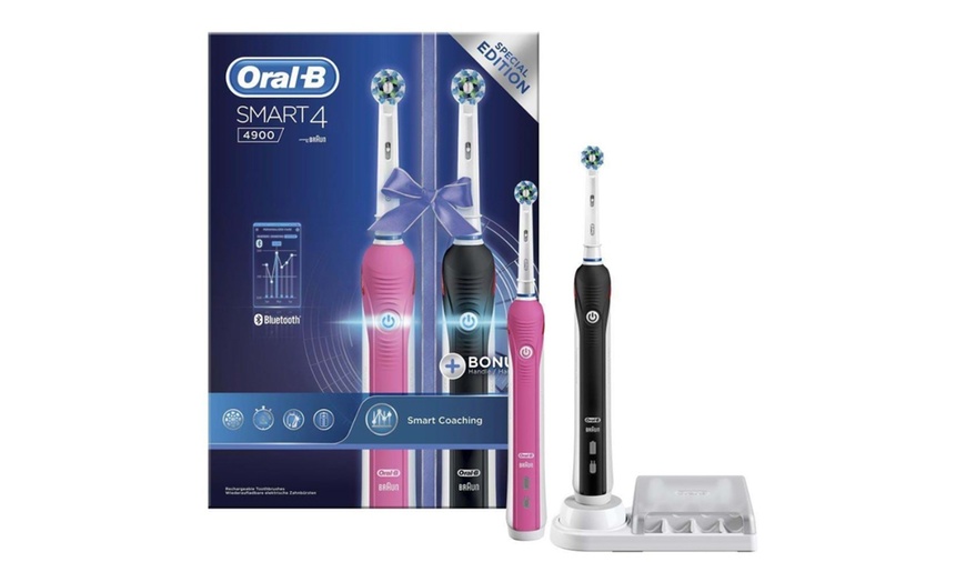 Image 1: Set di 2 Oral-B Smart 4 4900