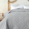Image 1: Birmingham Satin Double Bed Quilt