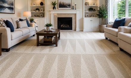 Carpet Cleaning for Four Rooms Up to 250 Square Feet Each with One Hallway plus Sanitizing - First Time Customers - Complete Carpet Care