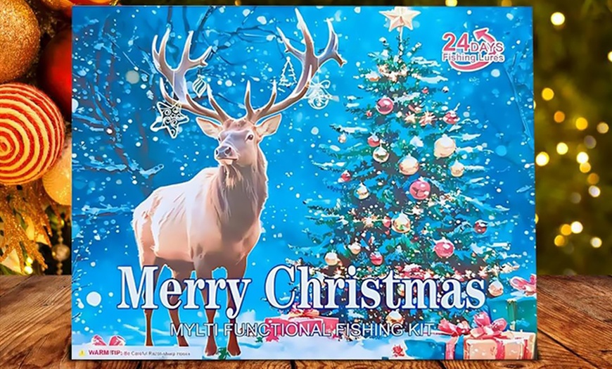 Image 3: 24 Days Lure Fishing Kit Calendar