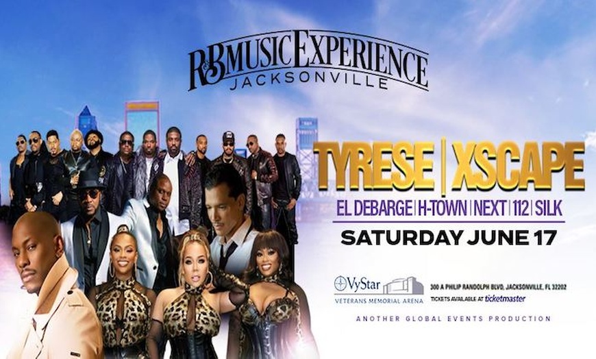 R&B Music Experience Jacksonville R&B Music Experience w/ Tyrese