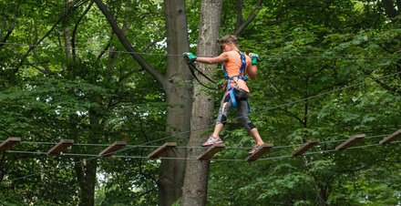 Aerial Park Experience for 1 Person, Valid Any Day (Online Reservation Required) - The Frankenmuth Aerial Park Frankenmuth, Michigan