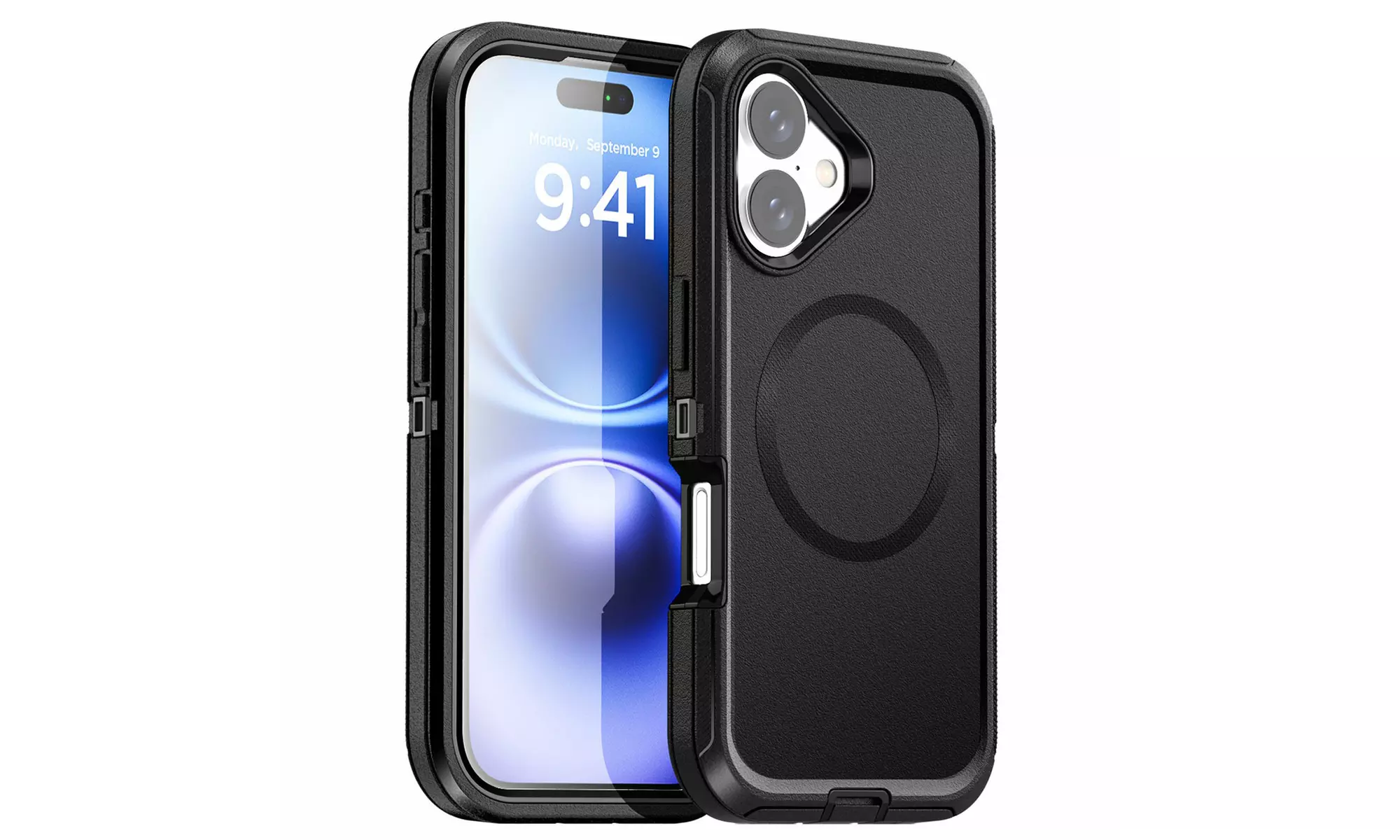 AICASE Magnetic Case for iPhone 16 Pro/16 Plus Shockproof HeavyDuty 3layer Cover