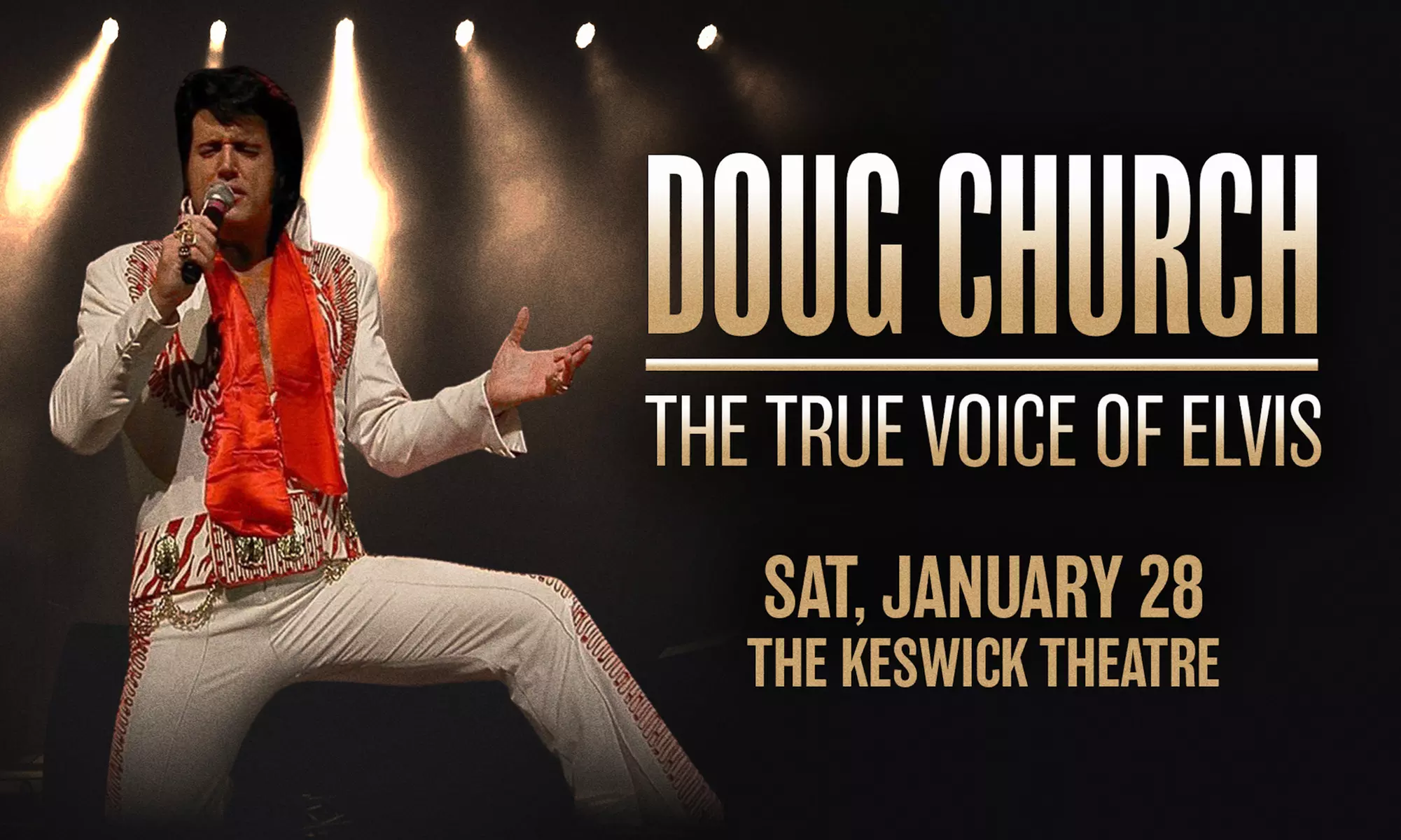 Doug Church: The True Voice of Elvis on January 28, 2023 at 7:30 p.m. - Primary Image