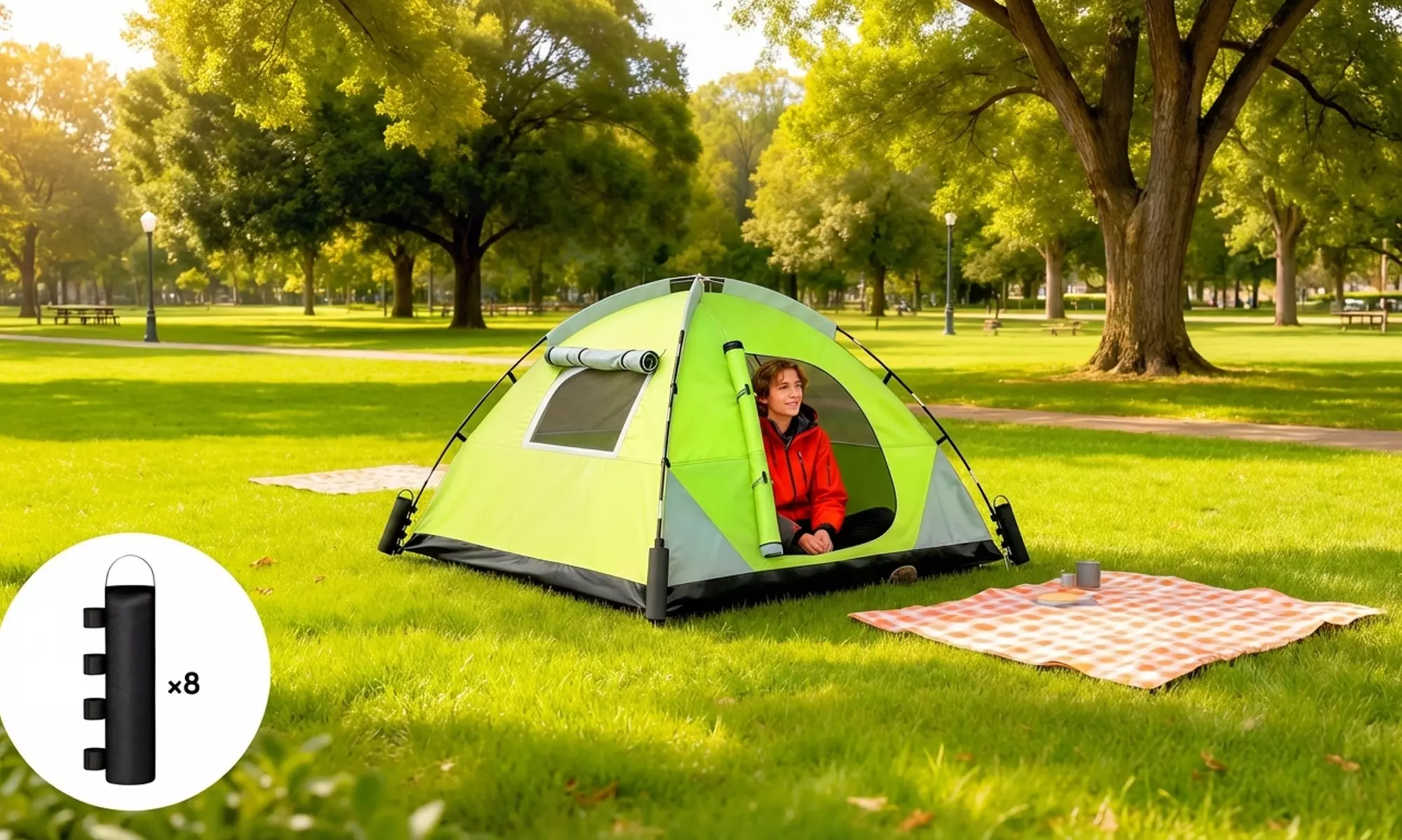 Outsunny Pack of Eight Gazebo Sand Weights Bags