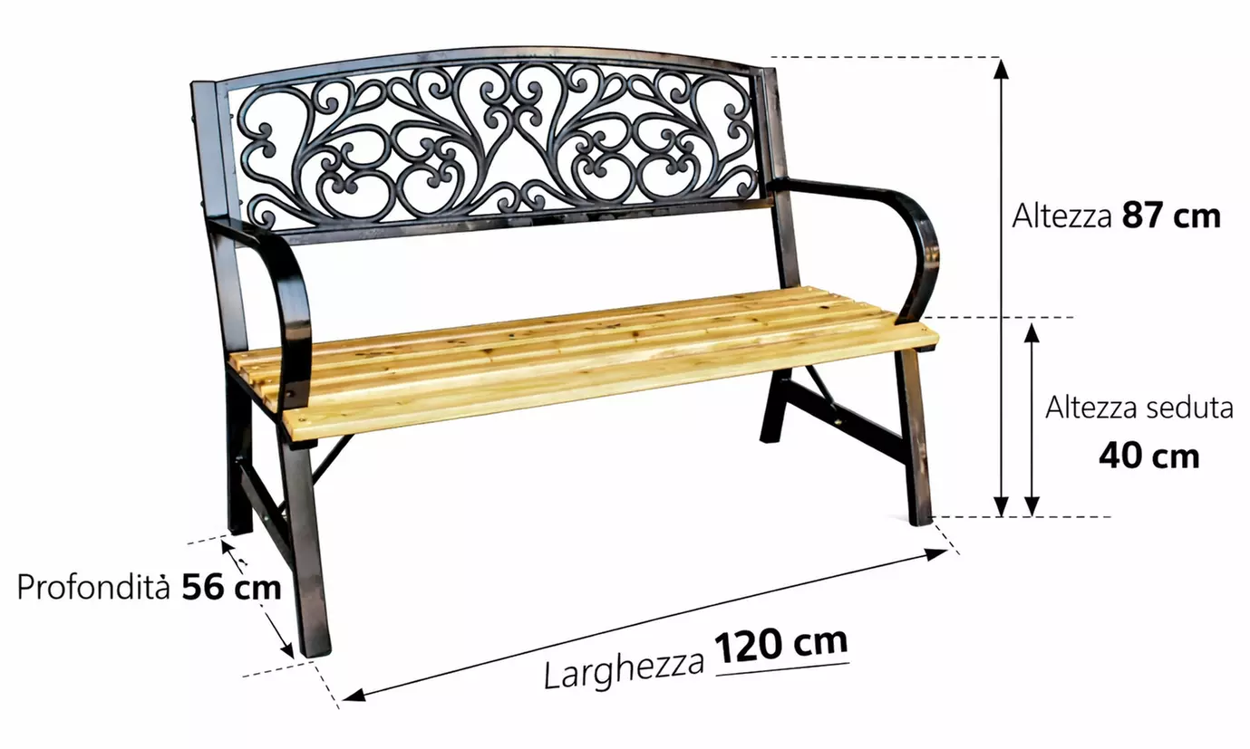 Panchina Camillo Rigamonti srl