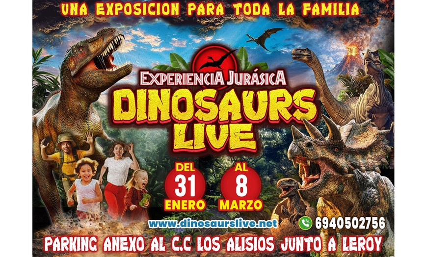 Image 2: Adéntrate en un mundo único con 1 entrada a Jurassic Experience