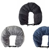Image 1: Space-Saving Fillable Travel Pillow - Plush and Adjustable