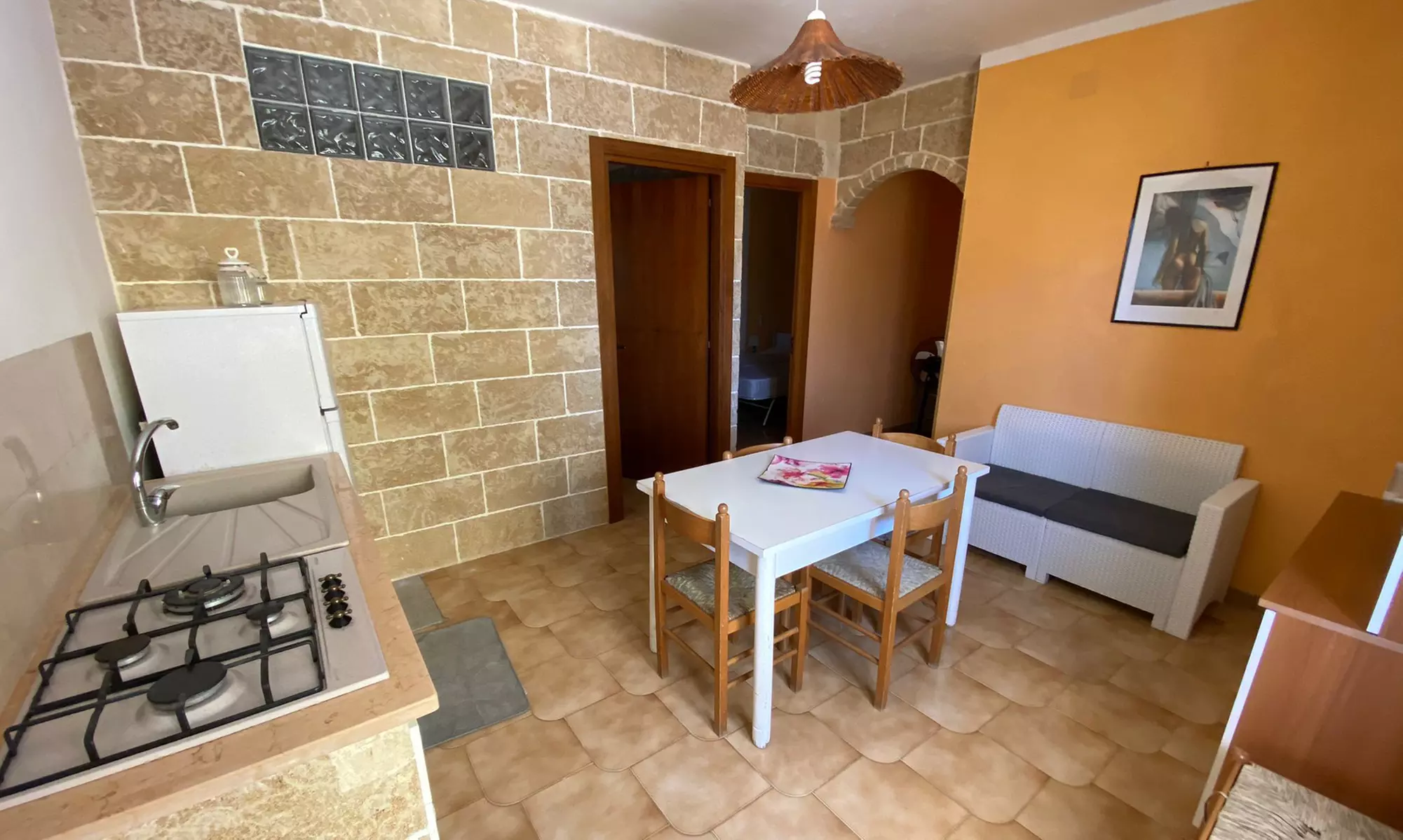 Marina di Mancaversa, Lecce: 7 notti in Trilocale fino a 4 persone