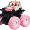 Image 3: 4-Pack 360° Rotating Mini Off-Road Pull-Back Cars for Kids