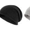 Image 2: 1x oder 2x Kaschmir Slouchy Beanie Strickmütze