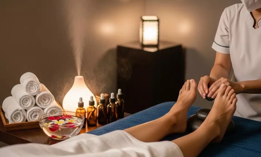 Image 3: Rejuvenate with 30-Minute Foot Reflexology and Choice of Add-On