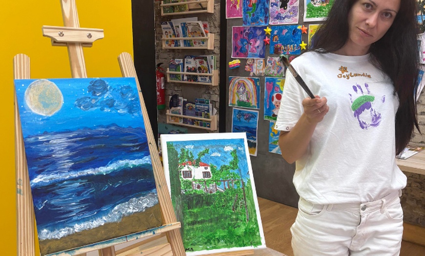 Image 2: Experiencia de arte y vino de 2 horas en español e inglés para 1 o 2