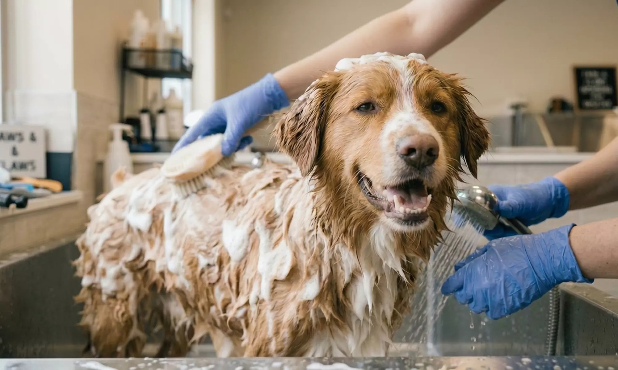 Full Bath and Grooming for Small Dogs up to 20 Pounds