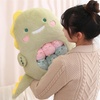 Image 21: Cute Cartoon Plush Stuffed Back Cushion