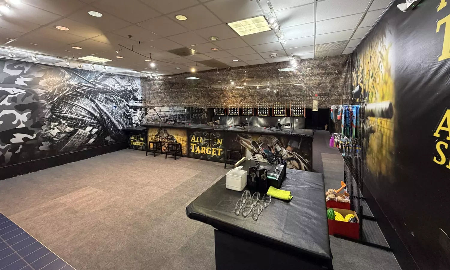 Airsoft Shooting Experience at All On Target