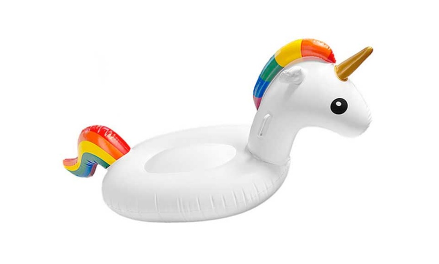 Up To 54% Off Inflatable Unicorn Buoy | Groupon