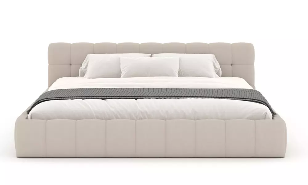 Lit nuage "Princeton" en velours, de la marque Kocoon