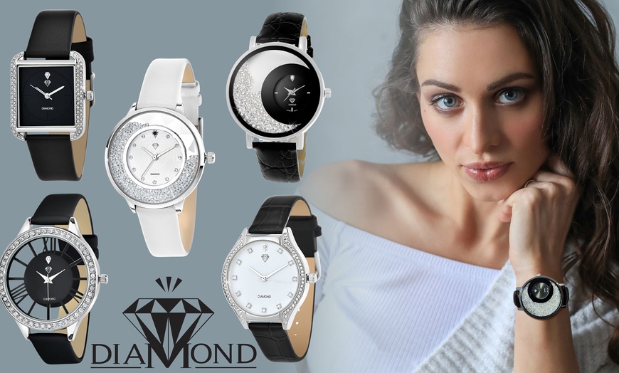 Image 1: Montres SC Crystal Paris avec cristaux scintillants 