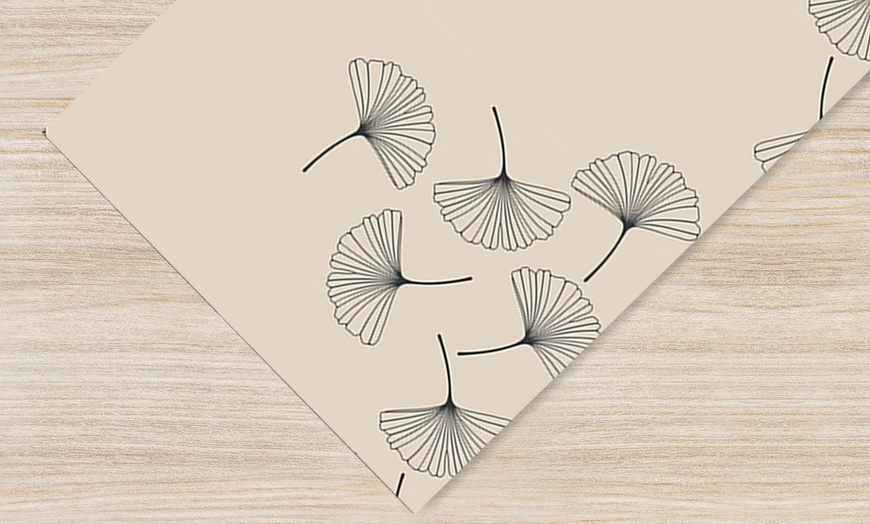 Image 31: Alfombra larga estampada de PVC con impresión digital