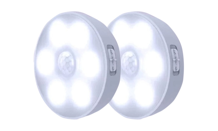 Image 6: Luz nocturna inalámbrica recargable con detección de movimiento