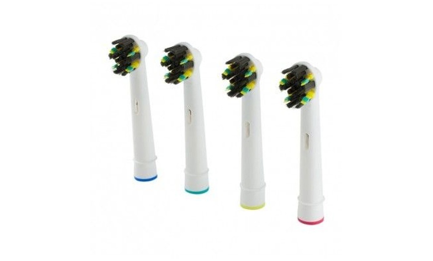 Image 3: Charcoal Toothbrush Heads Compatible with Oral-B