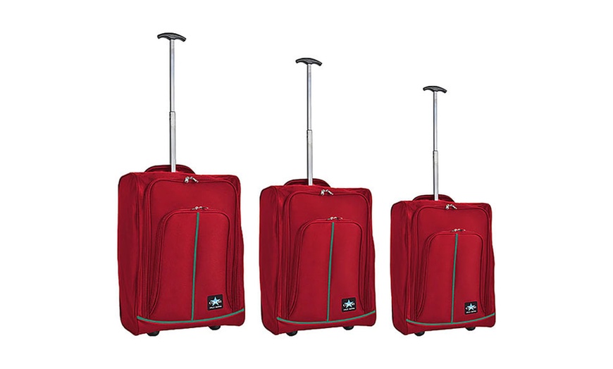 Image 6: Set di 3 valigie morbide da viaggio