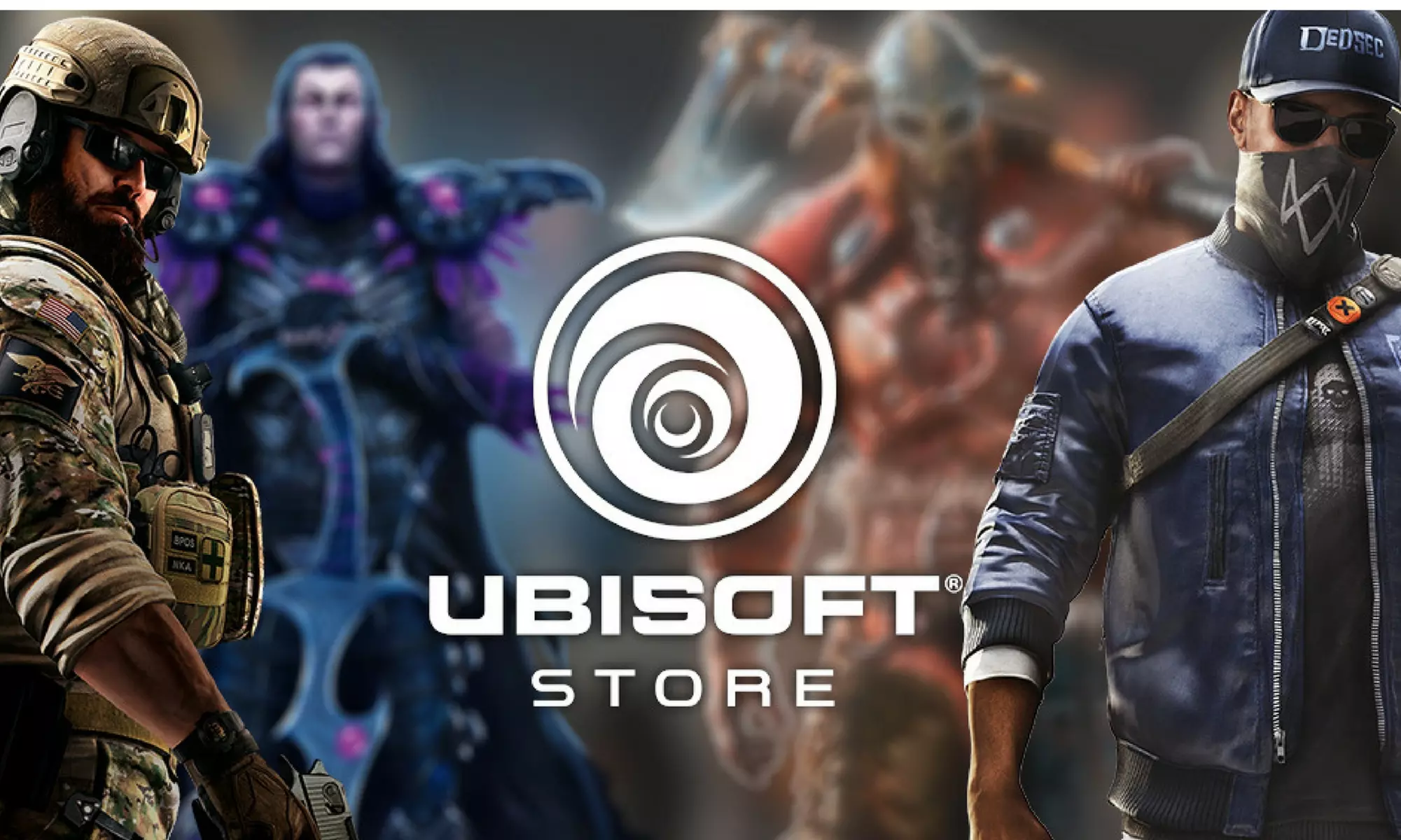 Jeux Vidéo, Collectibles, Collectors:  bon d'achat sur l'Ubisoft Store pour seulement 15€ ! - Primary Image