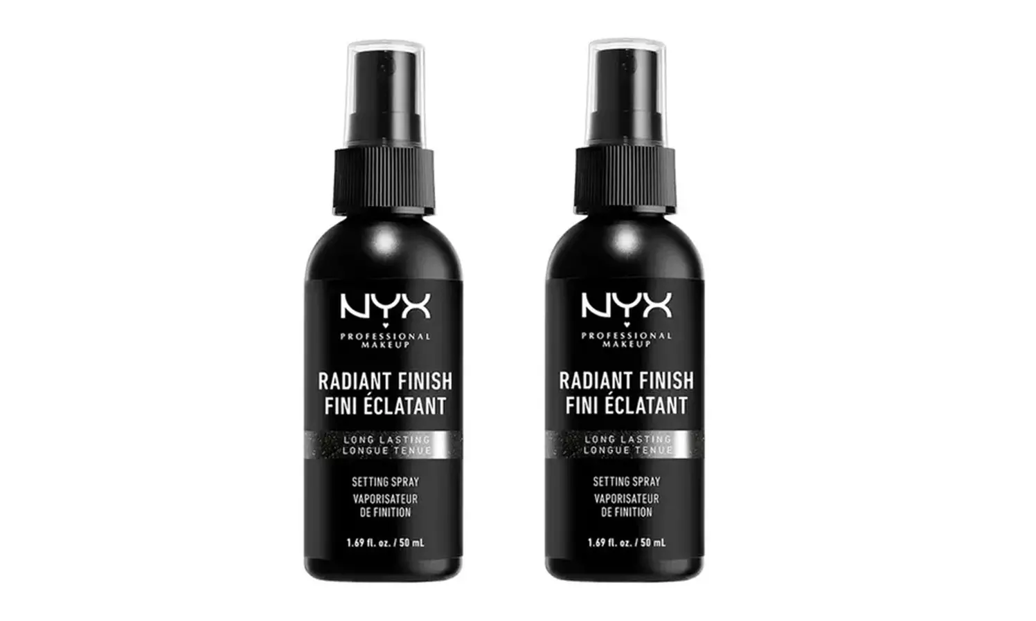 NYX Long Lasting Makeup Setting Spray Matte Dewy or Radiant Finish