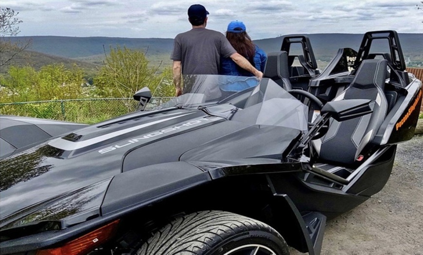 Image 2: Experience the Thrill: Self-Guided Polaris Slingshot Rentals