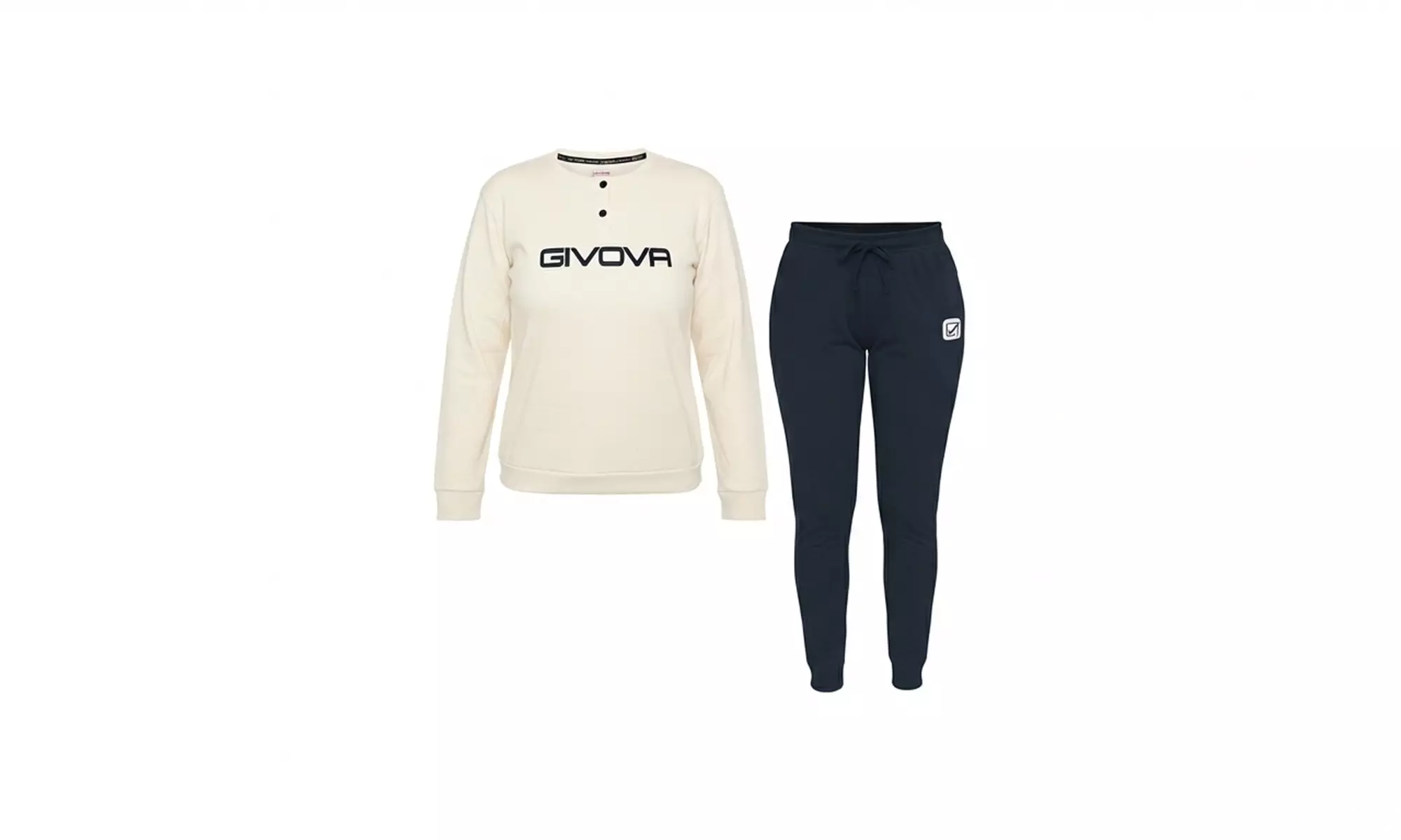 Pigiama da donna Givova in cotone