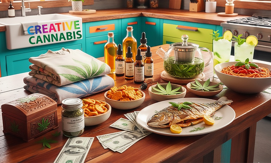 Image 1: Cannabis Use Entire Plant for Fun and Profit. Explore Beyond Smoking