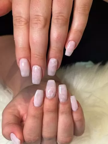 Mani-Pedi Options with Himalayan Salt Or Sugar Scrub and Acrylic Nails