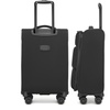 Image 3: Kono 20 inch Women's Lightweight Softshell Suitcase 32L Travel Case