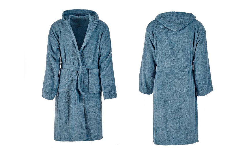 Image 8: Accappatoio in spugna unisex