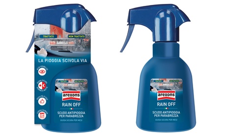 2 confezioni di Rain Off da 200 ml l'una Arexons