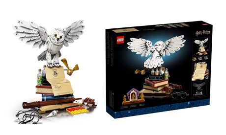 Lego Unisex Gold Harry Potter Hogwarts Icons Collectors Edition