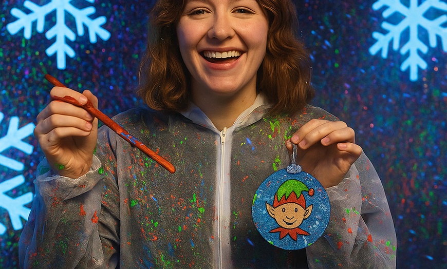 Image 4: Creative Chaos: Splatter Paint Party at Brainy Actz - Irvine