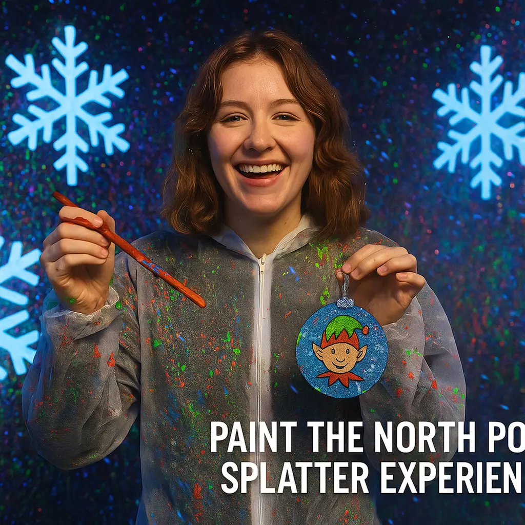 Creative Chaos: Splatter Paint Party at Brainy Actz - Irvine