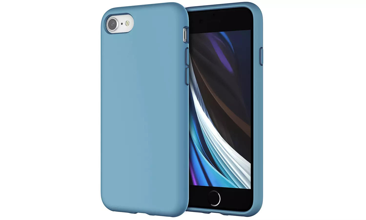 Silicone Case for iPhone 7/8, iPhone SE 3/2, Silky-Soft Touch Shockproof Case