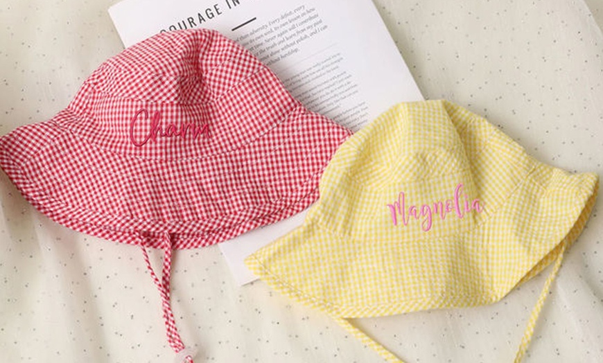 Image 10: Comfortabele katoenen petten en babyhoeden met een persoonlijk tintje