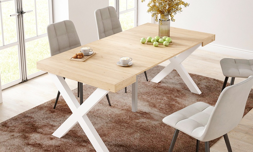 Image 9: Uitschuifbare consoletafel