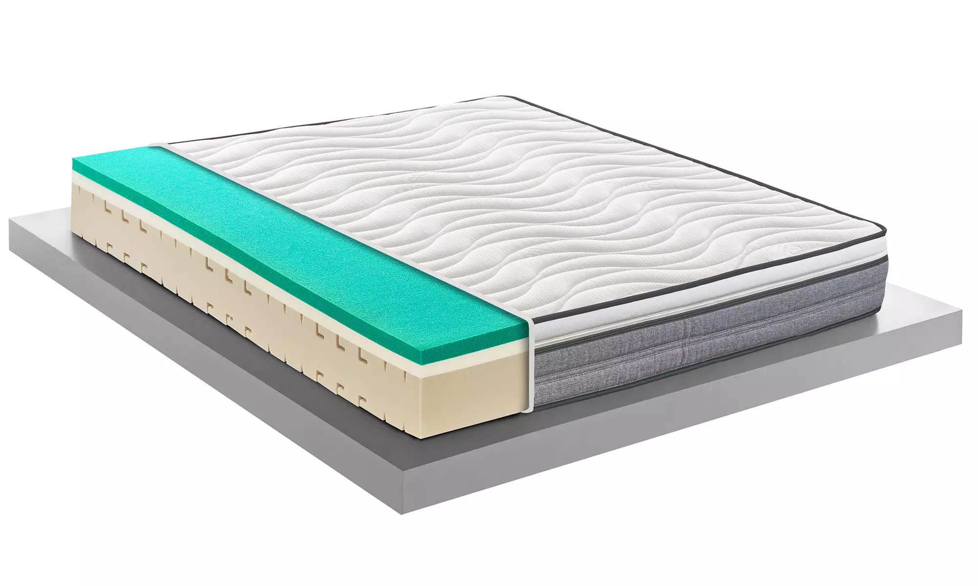 Materasso in memory foam e water foam Mentor