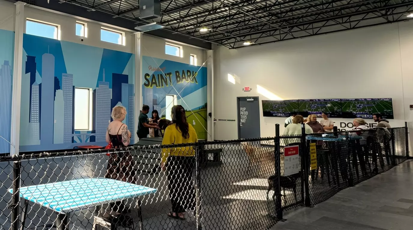 Indoor Dog Park Day Pass with Drinks for You